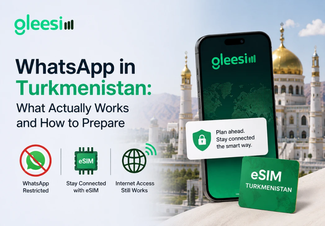Turkmenistan eSIM WhatsApp