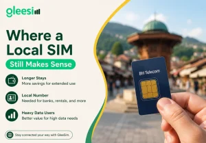 Bosnia local SIM card for long stay travellers
