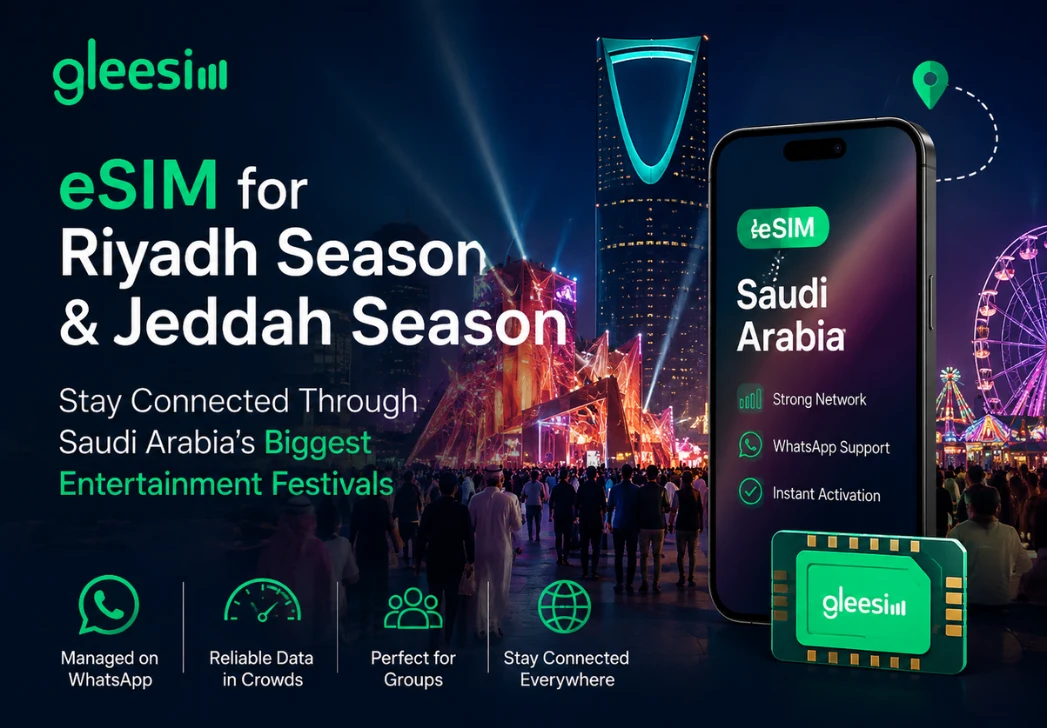 eSIM for Riyadh Season and Jeddah Season
