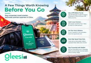 China travel tips with eSIM VPN passport and travel essentials
