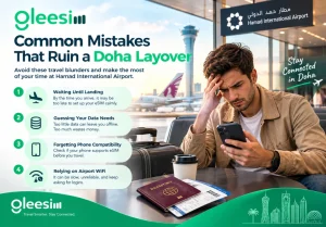 Common Doha layover eSIM mistakes to avoid for reliable airport connectivity