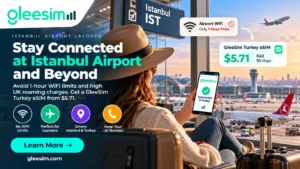 Istanbul airport layover eSIM 2026